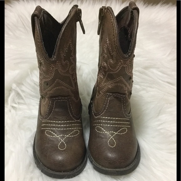 cherokee shoes toddler girl zip up cowgirl boots size 6 poshmark toddler girl boots size 6
